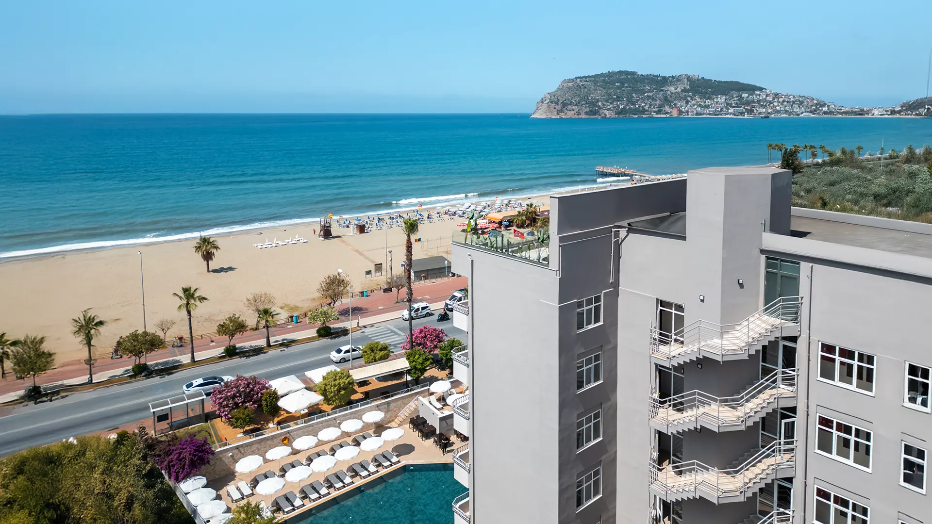 Parador Beach Hotel MObil Slider